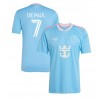 Muški Nogometni Dres Inter Miami Rodrigo De Paul #7 Rezervni 2025-26 Kratak Rukav Muški Nogometni Dres Inter Miami Rodrigo De Paul #7 Rezervni 2025-26 Kratak Rukav
